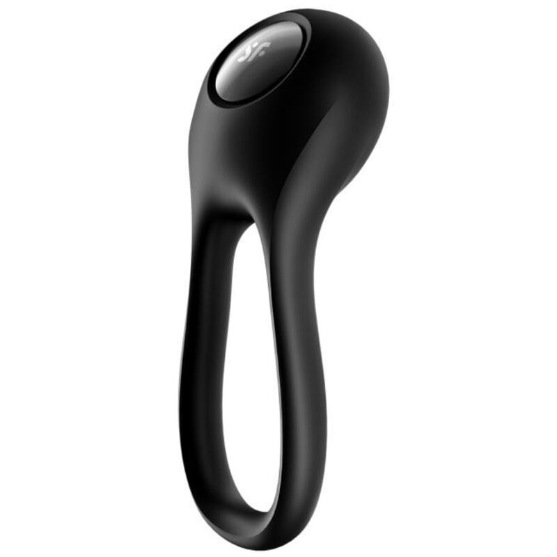 SATISFYER RING VIBRATEUR ANNEAU MAJESTIC DUO NOIR - Aura Intime