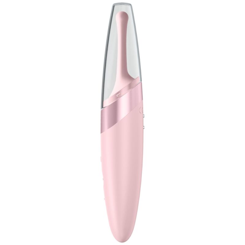 SATISFYER VIBRATOR Vibrateur Pointe Clit Twirling Delight Rose — vue détaillée