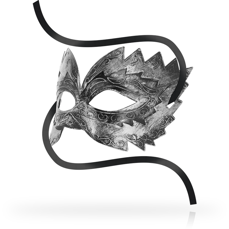 OHMAMA MASKS Masques Antizaz Style Vénitien Argent — vue détaillée