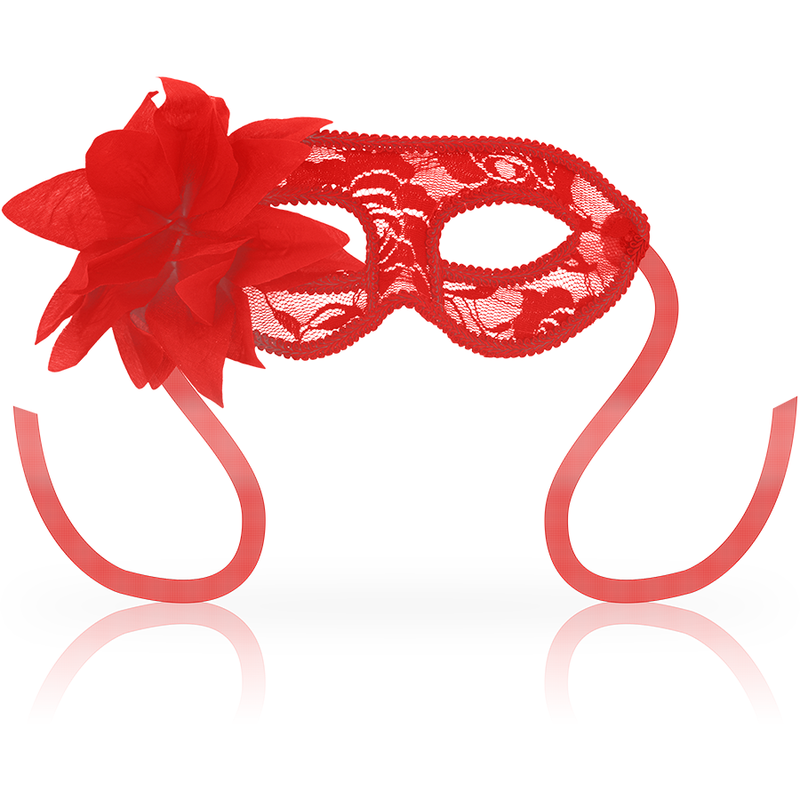 OHMAMA MASKS Masques Masques Dentelle Fleur Rouge - Aura Intime
