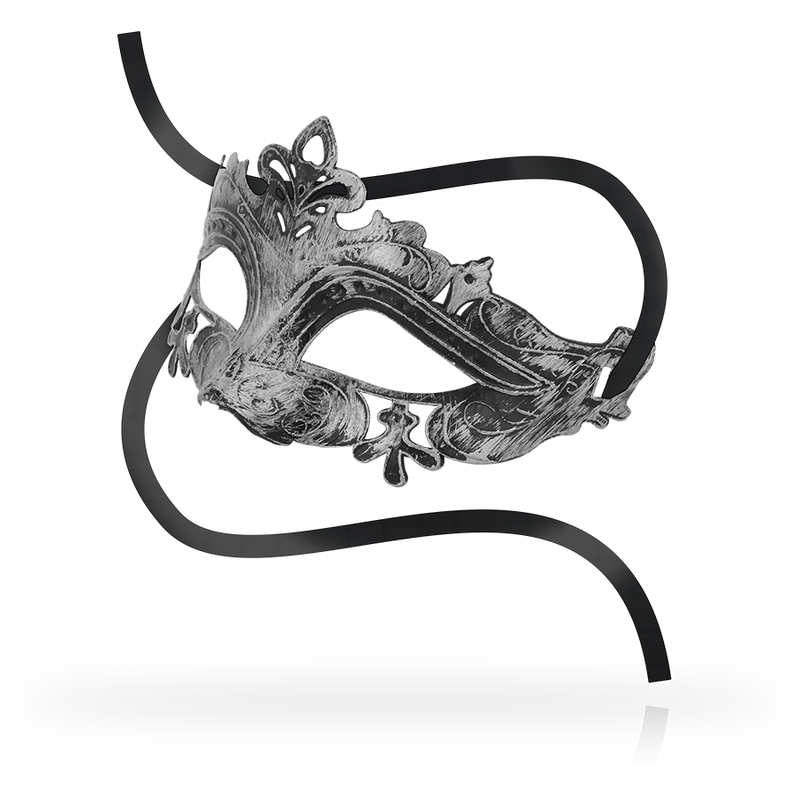 OHMAMA MASKS Masques Masque Style Vénitien Argent — vue détaillée