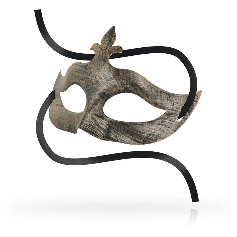 OHMAMA MASKS Masques Masque Cuivre Fleur Lis — vue détaillée