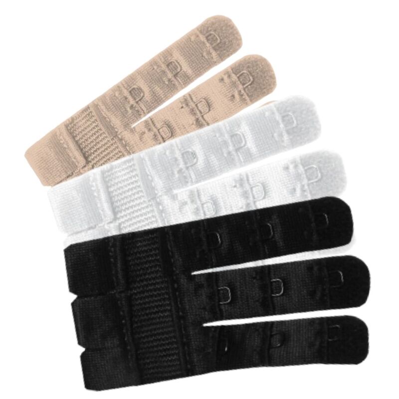 BYE BRA - ACCESSORIES Rallonges Contour Flexibles 3 Crochets 3 Unités - Aura Intime