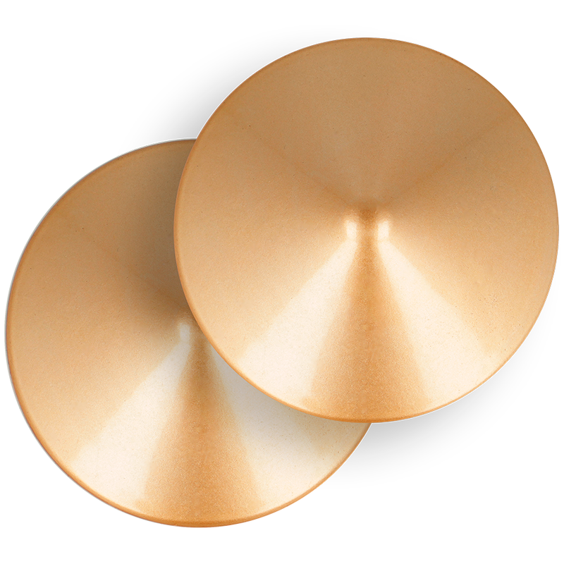 COQUETTE ACCESSORIES Couvre-Malin Cercles Dorés — vue arrière