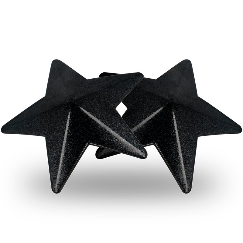 COQUETTE ACCESSORIES Cache-Malin Étoiles Noires — vue arrière