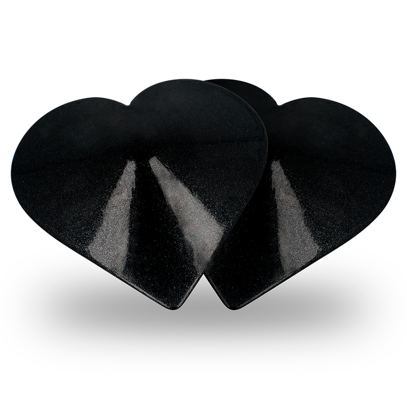 COQUETTE ACCESSORIES Cache-Malin Coeurs Noir — vue arrière