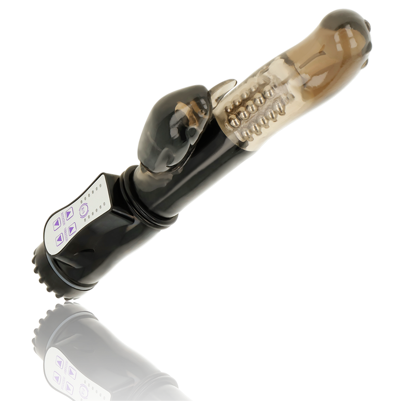 OHMAMA - Vibrateur Rotateur Avec Stimulateur Delfin Clitoris