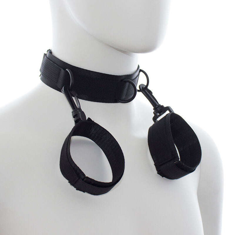 OHMAMA FETISH Menottes Collier Nylon — vue détaillée