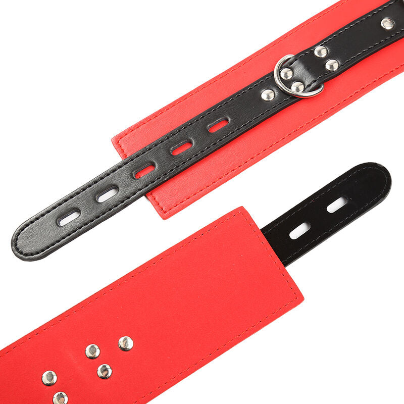 OHMAMA FETISH Retenues Poignets Verrouillables/Bouclables — accessoires inclus