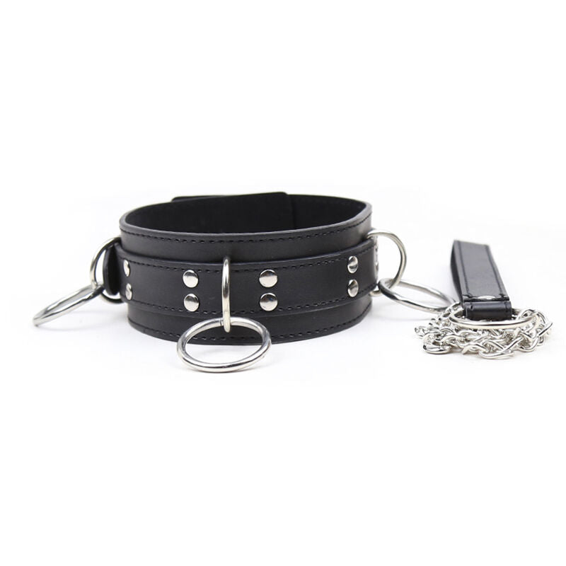 OHMAMA FETISH Collier Soumission 3 Anneaux — vue alternative