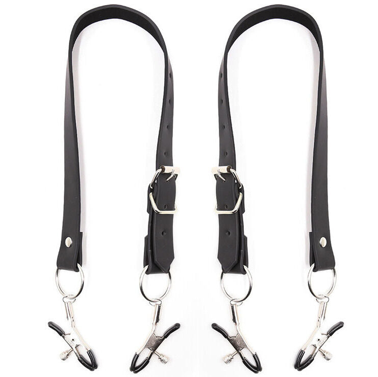 OHMAMA FETISH Pinces Clitoris Sangles Jambes - Aura Intime