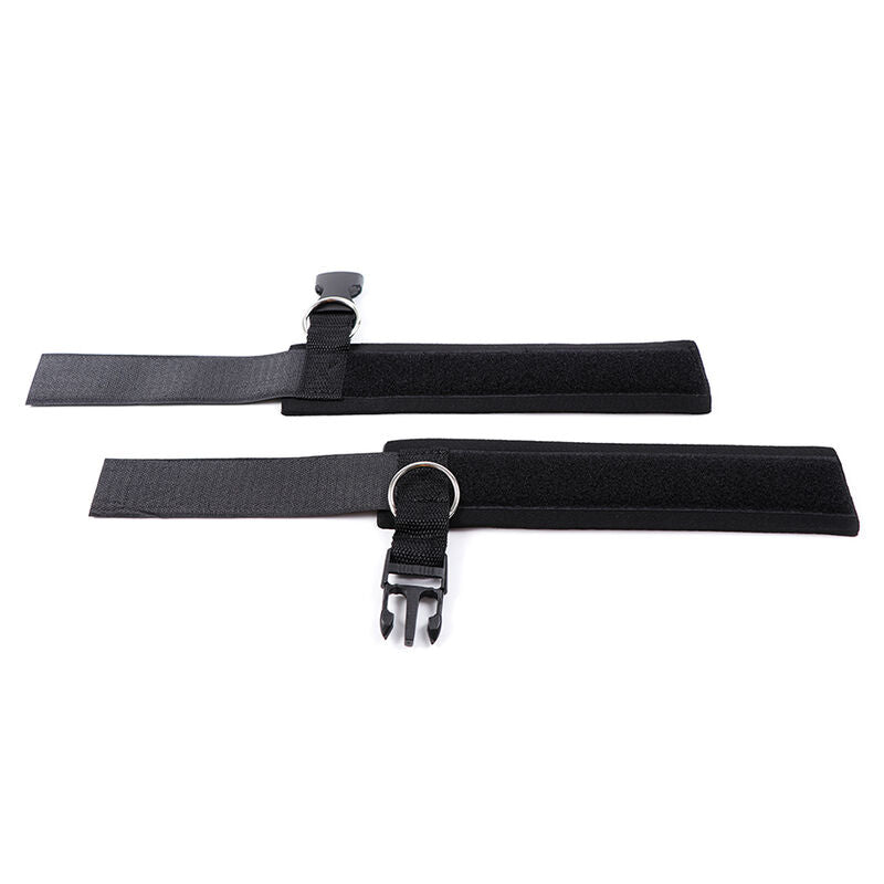 OHMAMA FETISH Néoprène Attaches Poignets Attaches Boucles — vue arrière