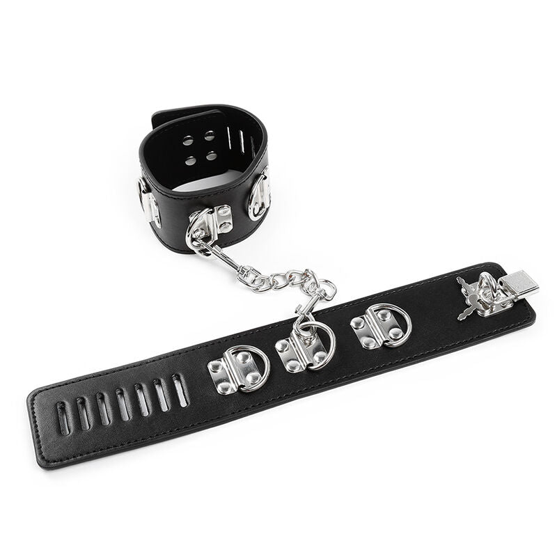 OHMAMA FETISH Retenues Chevilles Style Hasp — vue arrière