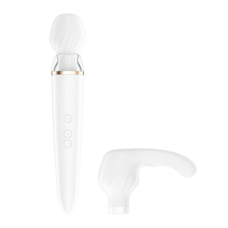 SATISFYER WAND Application Double Wander Blanche — vue détaillée