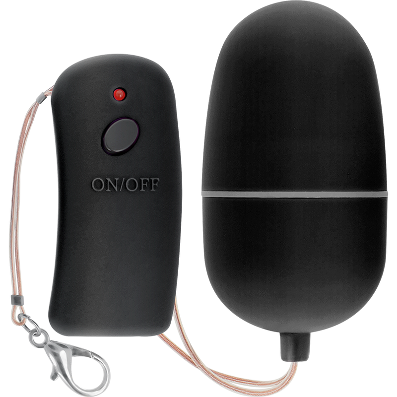 ONLINE Oeuf Vibrant Télécommande Noire — vue arrière