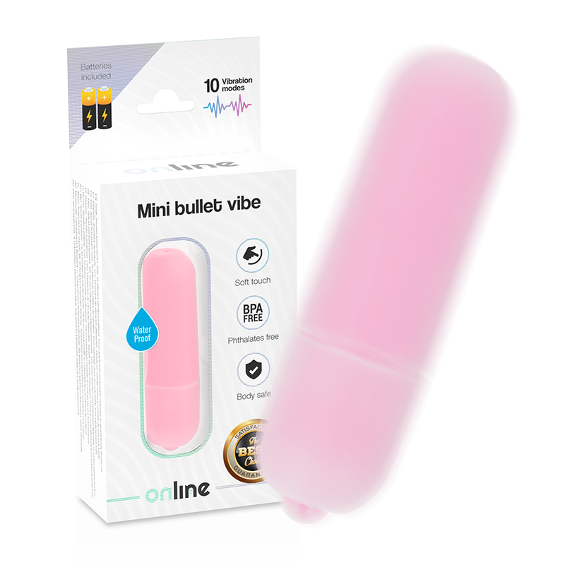 ONLINE Mini Balle Vibrant Rose - Aura Intime