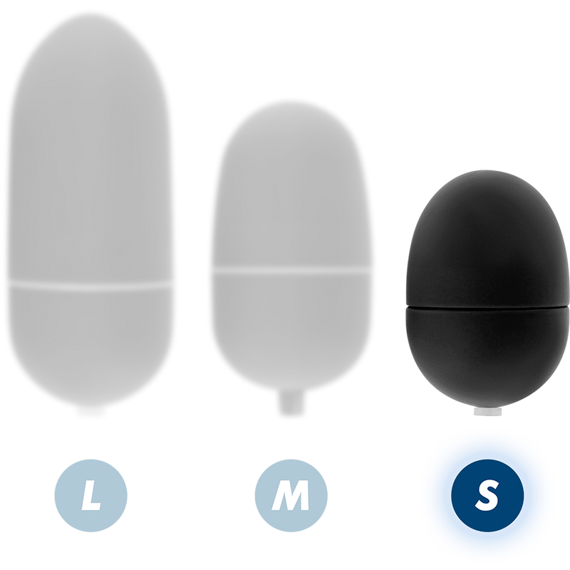 ONLINE OEUF VIBRANT TÉLÉCOMMANDE S NOIR — vue arrière