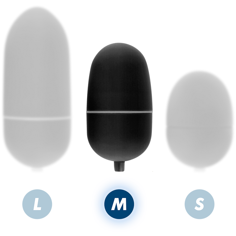 ONLINE OEUF VIBRANT TÉLÉCOMMANDE M NOIR — vue arrière