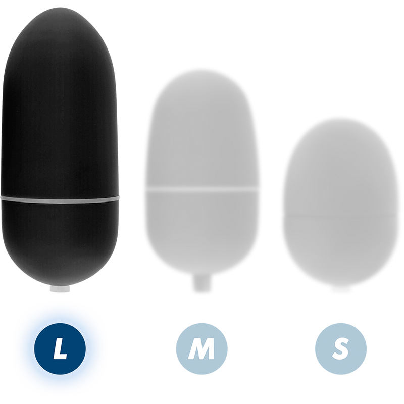 ONLINE OEUF VIBRANT TÉLÉCOMMANDE L NOIR — vue arrière