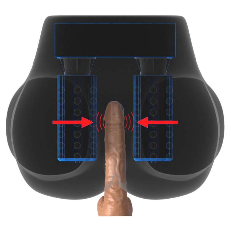 PDX ELITE MILK ME SILLY MÉGA MASTURBATEUR — vue arrière
