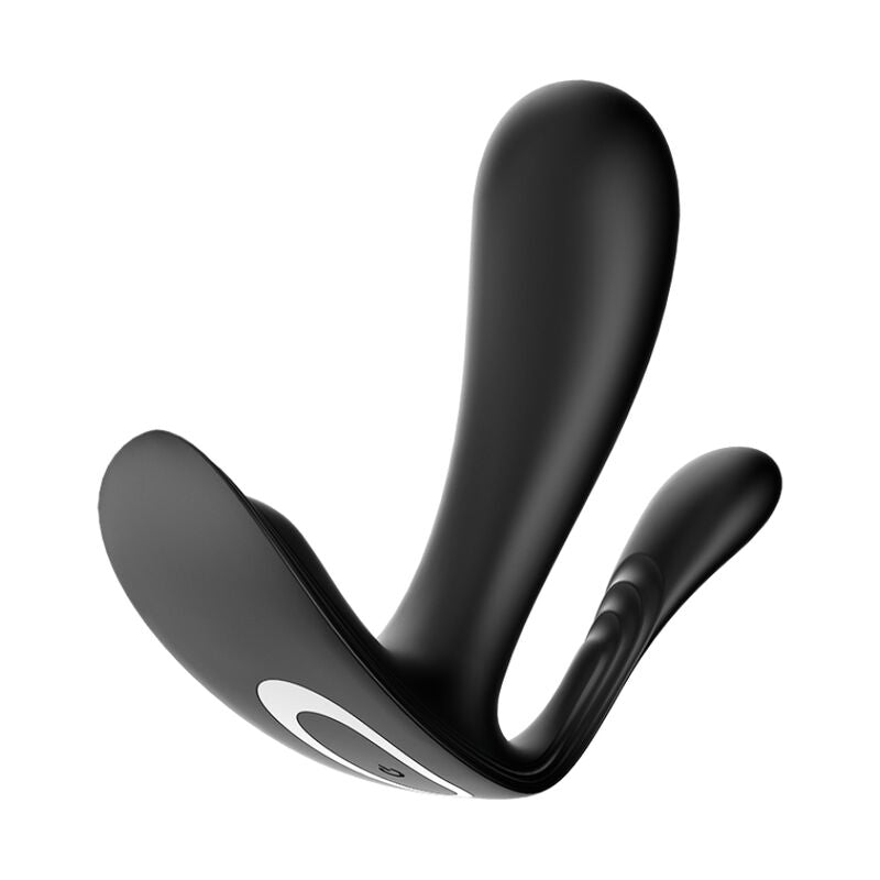 SATISFYER VIBRATOR Vibrateur Top Secret + Noir - Aura Intime