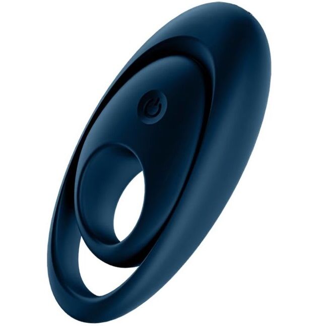 SATISFYER - Glorious Duo Ring Vibrator Blue