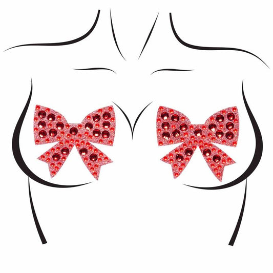 LEG AVENUE ACCESSORIES Bows Cache-Mamelon Taille Unique - Aura Intime