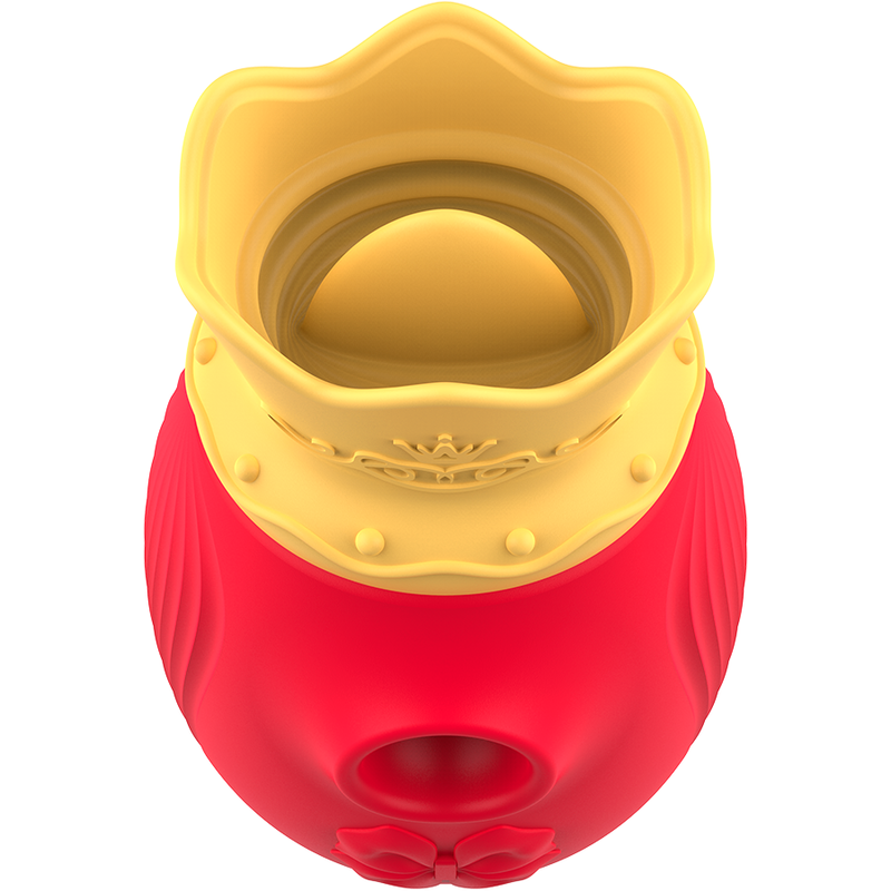 INTENSE HIGH TECH Stimulateur Clitoris 10 Modes D'Aspiration Léchage - Rouge — vue alternative