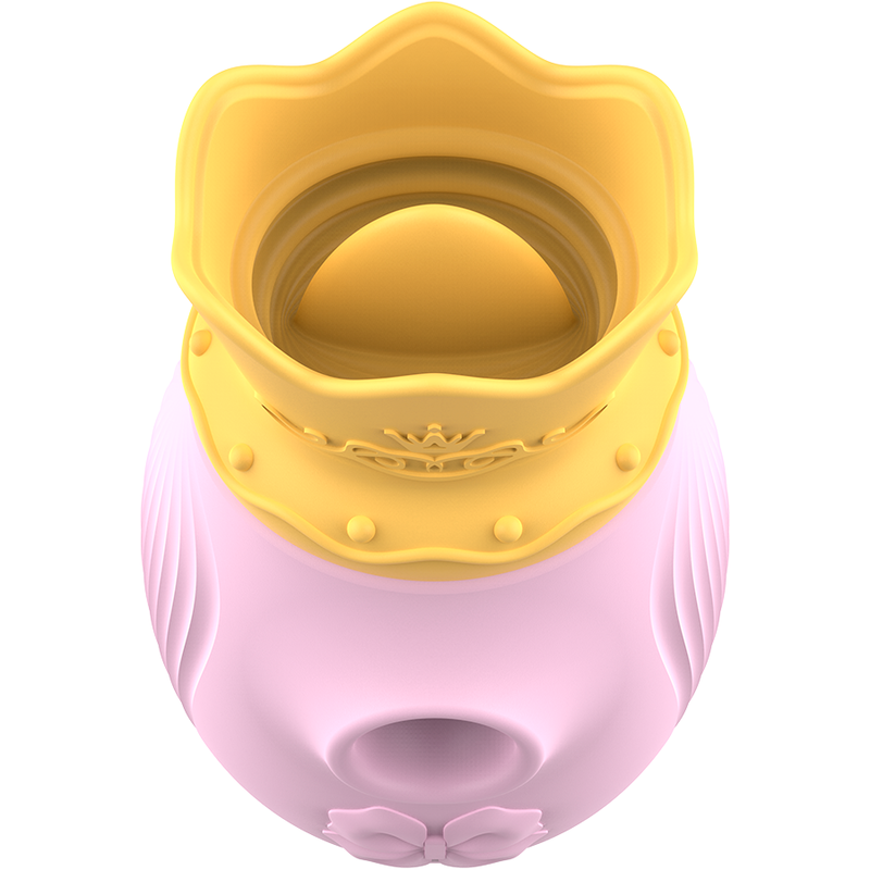 INTENSE HIGH TECH Stimulateur Clitoris 10 Modes D'Aspiration Léchage - Rose — vue alternative