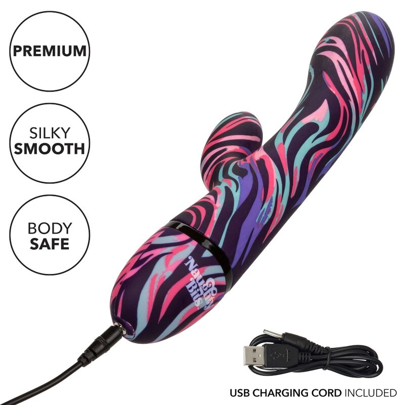 CALEXOTICS Menage A Moi Vibrateur Double Baguette — vue arrière