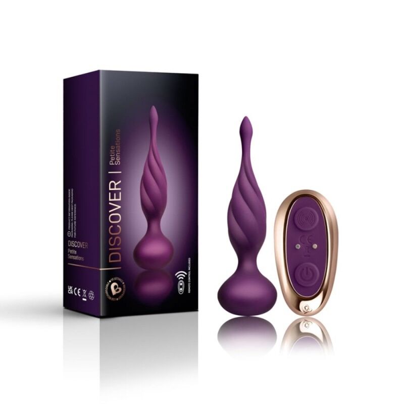 ROCKS-OFF Découvrez Stimulateur Anal - Lilas — vue détaillée