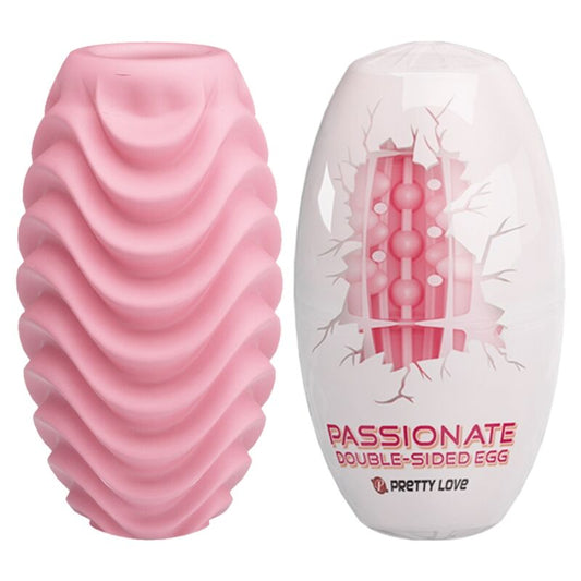 PRETTY LOVE - Oeuf Masturbateur Double Face Rose