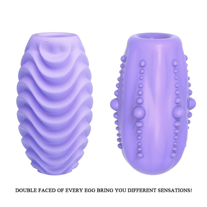 PRETTY LOVE MALE OEUF MASTURBATEUR LILAS DOUBLE FACE — vue alternative