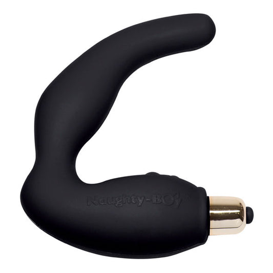 ROCKS-OFF Masseur Point G Mle Naughty-Boy 7 V Noir - Aura Intime
