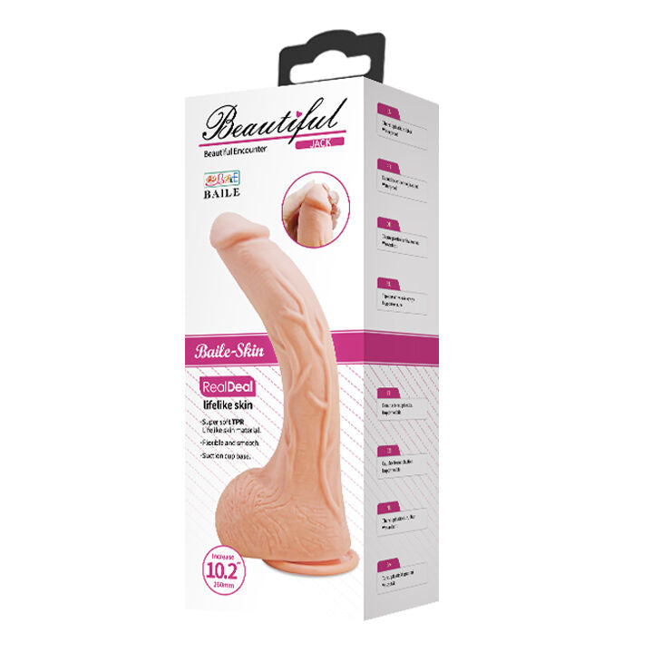 BAILE DILDOS JOLI AMOUR BEAU JACK 26 CM — accessoires inclus
