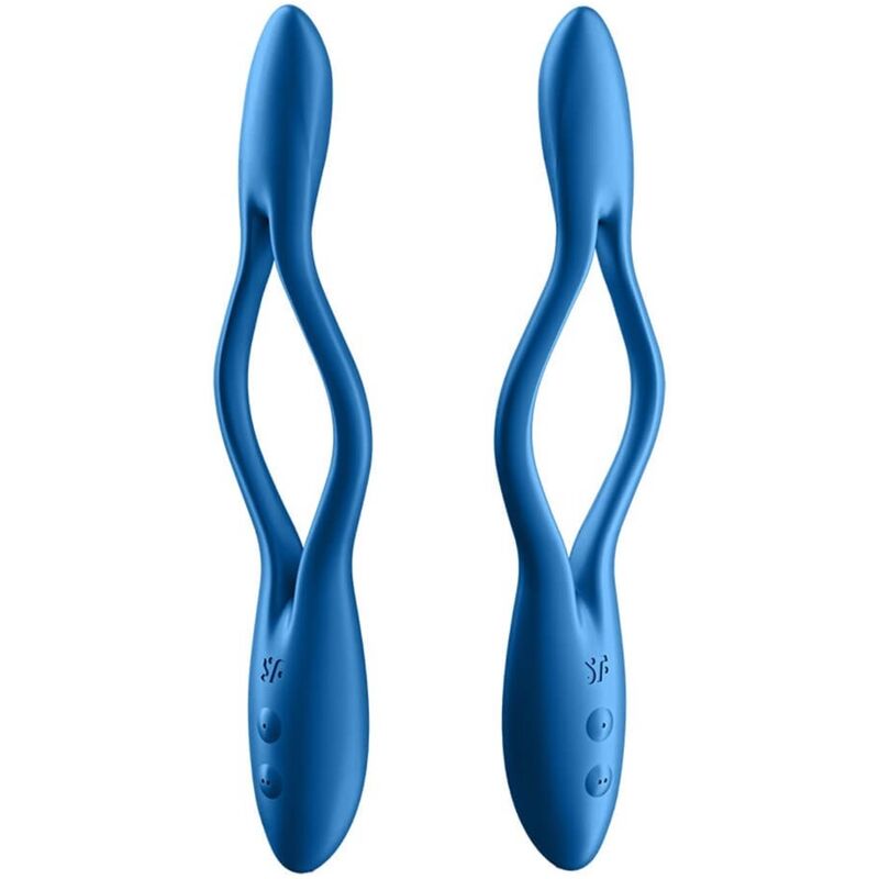 SATISFYER VIBRATOR VIBRATEUR MULTI ÉLASTIQUE GAME BLEU — vue détaillée