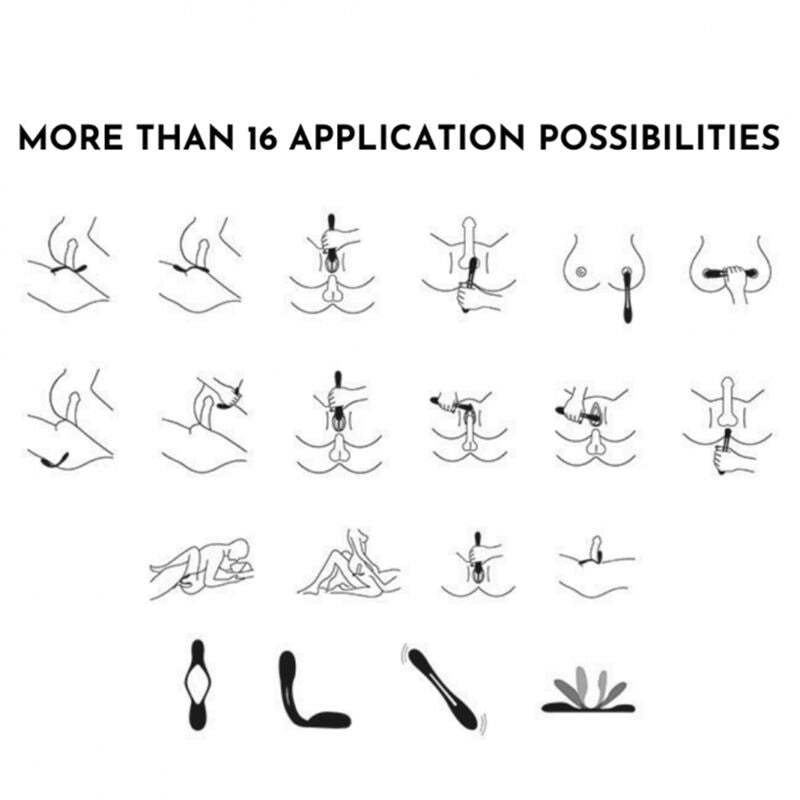 SATISFYER - Vibrateur Multi Élastique Game Bleu