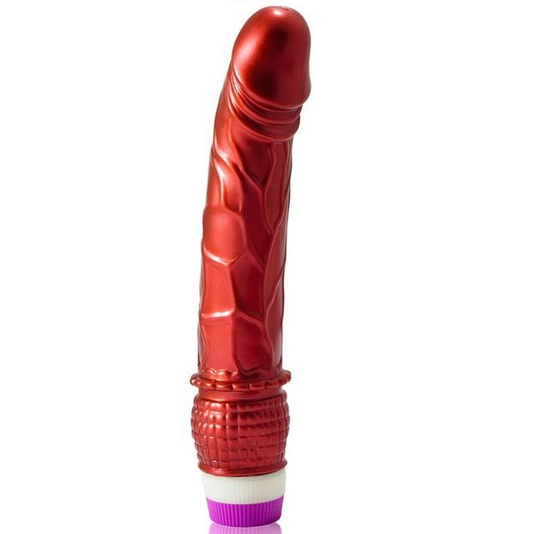 BAILE VIBRATORS VIBRATEUR RÉALISTE ROUGE 23 CM - Aura Intime