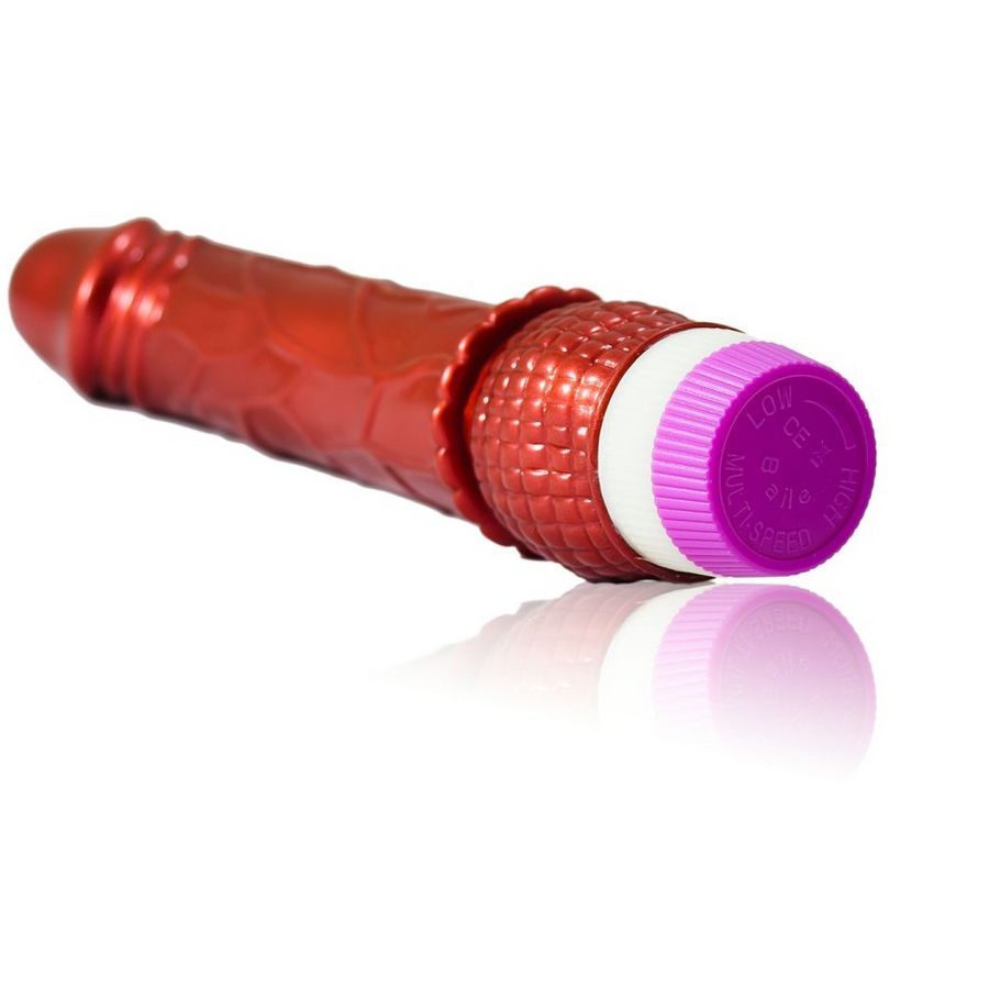 BAILE - Vibrateur Réaliste Rouge 23 Cm