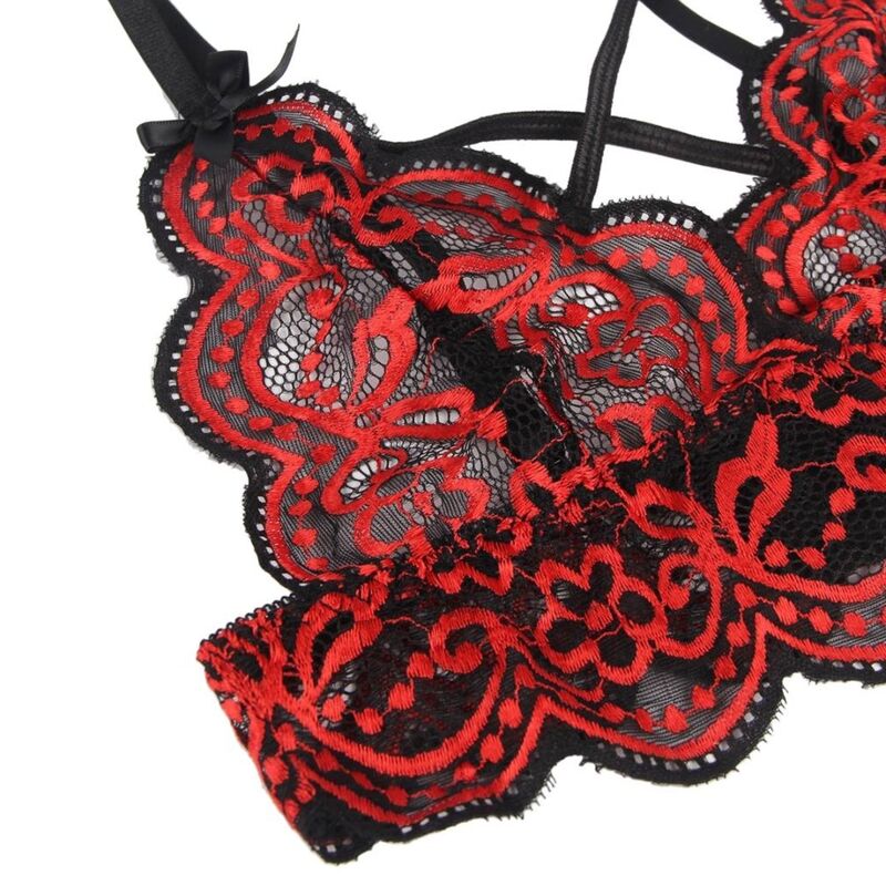 SUBBLIME SETS Set Ensemble Deux Pièces Top Culotte Dentelle L/Xl — vue arrière