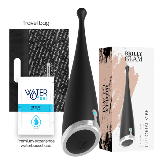 BRILLY GLAM Spot Vibe Clitorial Noir - Aura Intime