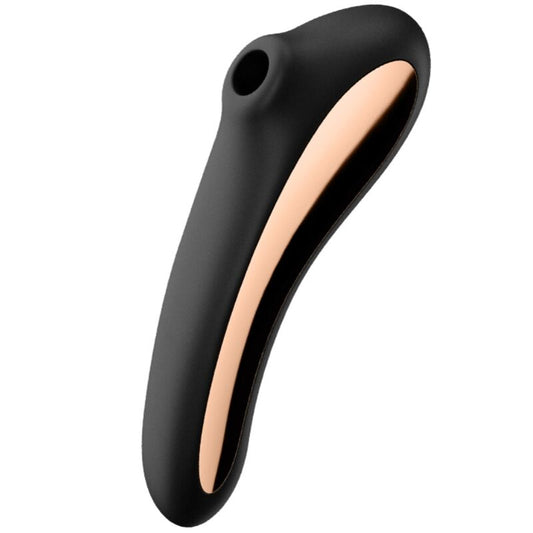 SATISFYER AIR PULSE Vibrateur Dual Kiss Air Pulse Noir - Aura Intime