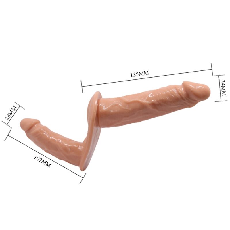 BAILE HARNESS COLLECTION ULTRA PASSIONNÉE DOUBLE GODES HARNAIS — vue alternative