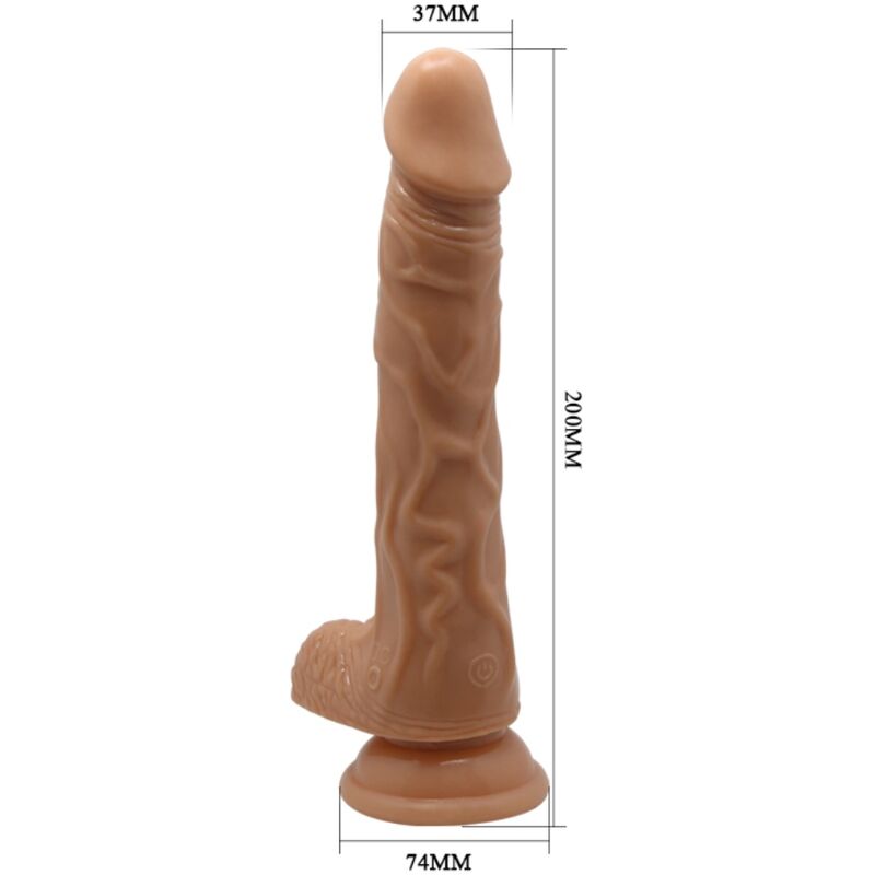 BAILE DILDOS BELLE RENCONTRE BODACH VIBRATION ROTATION 20 CM — vue arrière