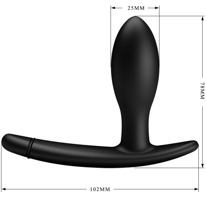 PRETTY LOVE Plug Anal Gonflable Drake — vue alternative