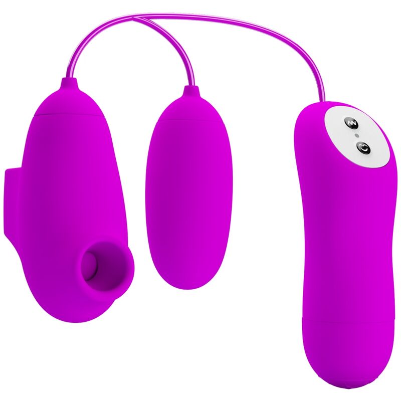 PRETTY LOVE Bullet Vibrant Ventouse - Aura Intime
