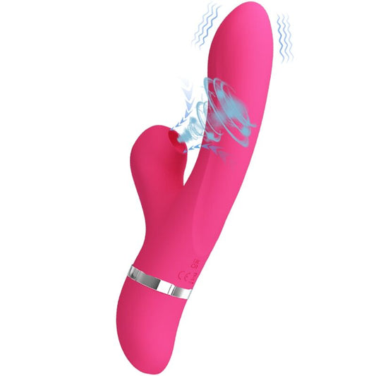 PRETTY LOVE Vibrateur Aspiration Willow Rabbit - Aura Intime