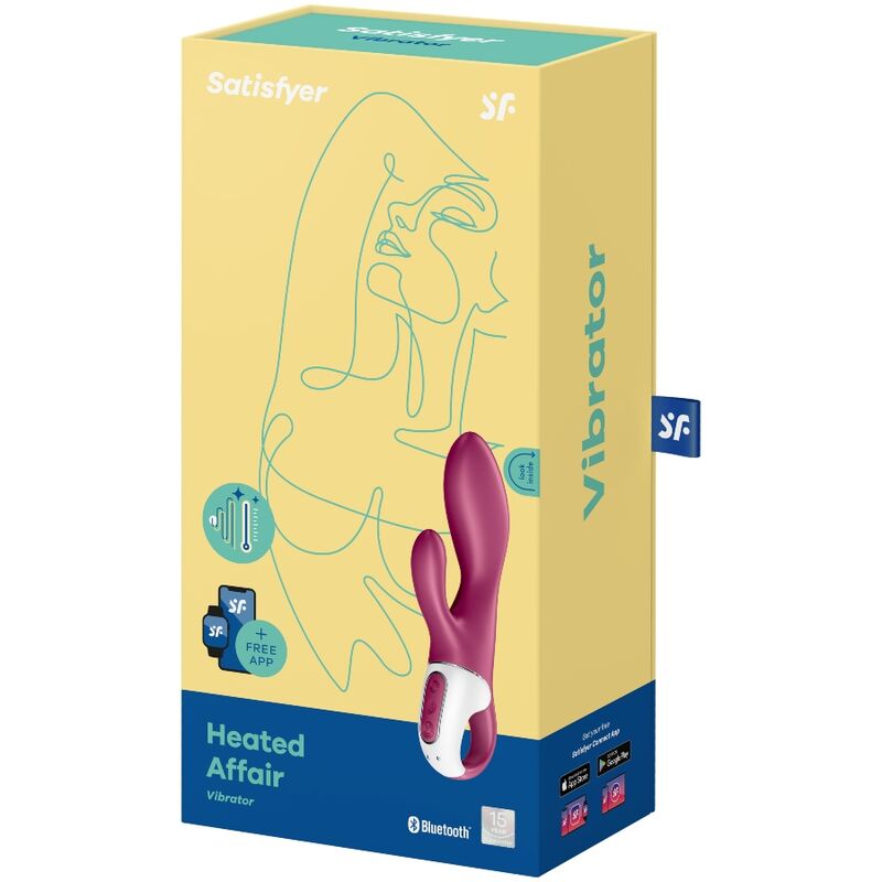 SATISFYER VIBRATOR Vibrateur Pointg Heated Affair — vue arrière