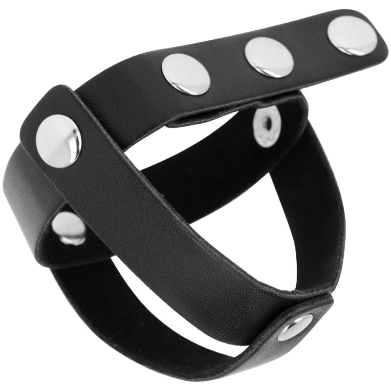 OHMAMA FETISH Cage À Balles Cuir Ohmama Fetish — vue détaillée
