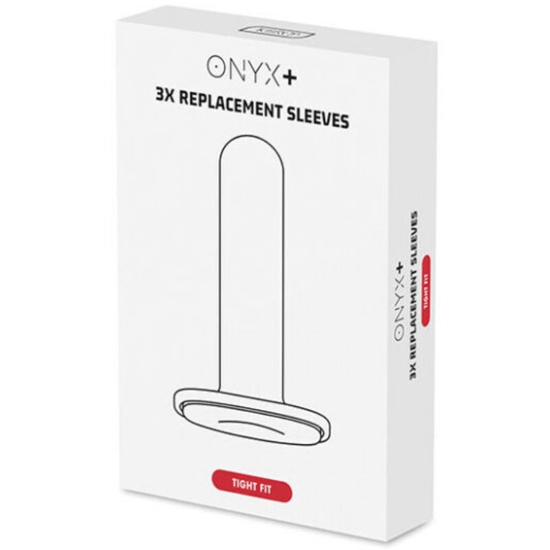 KIIROO ONYX+ HOUSSE REMPLACEMENT 3 UNITÉS - AJUSTEMENT SERRÉ - Aura Intime